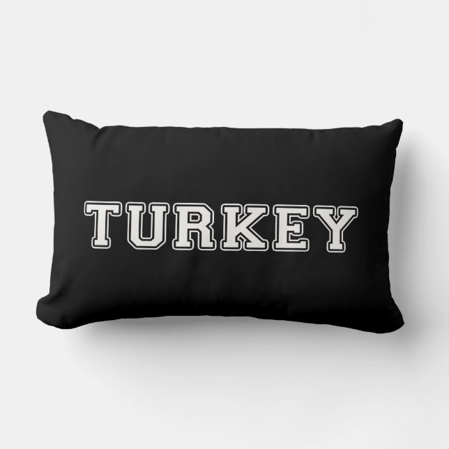 Turkey Lumbar Cushion (Front)