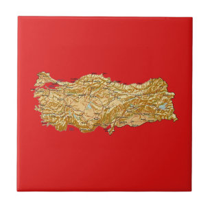 Turkey Map Tile