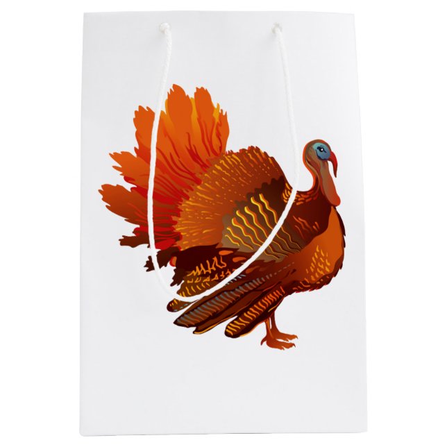 Turkey Medium Gift Bag (Front)