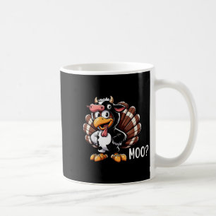 Turkey Moo Cow Costume Funny Thanksgiving _1 Coffee Mug