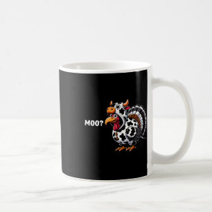 Turkey Moo Funny Thanksgiving 1 Coffee Mug