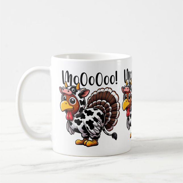 Turkey Moo Mug (Left)