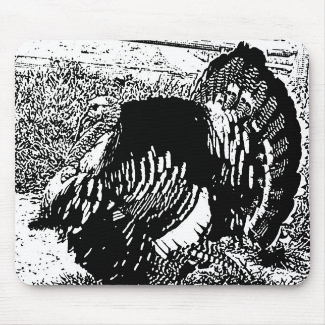turkey mouse pad (Front)