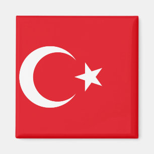 Turkey National World Flag Magnet