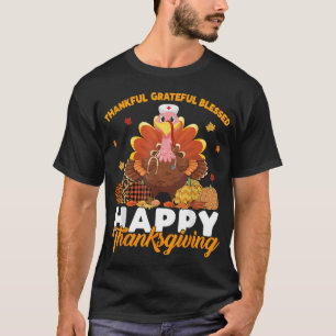 Turkey Nurse Life Thanksgiving Holiday Fall Nursin T-Shirt