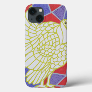 Turkey on Stained Glass iPhone 13 Case