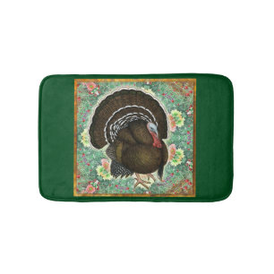 Turkey On the Greens Bath Mat