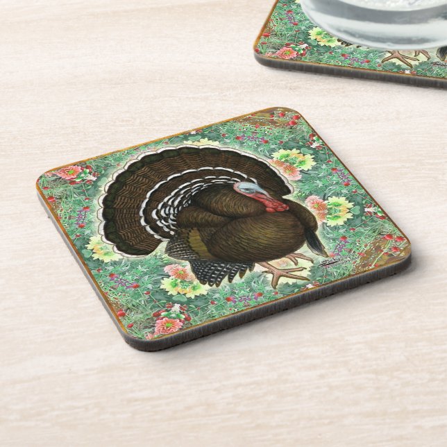 Turkey On the Greens Coaster (Left Side)