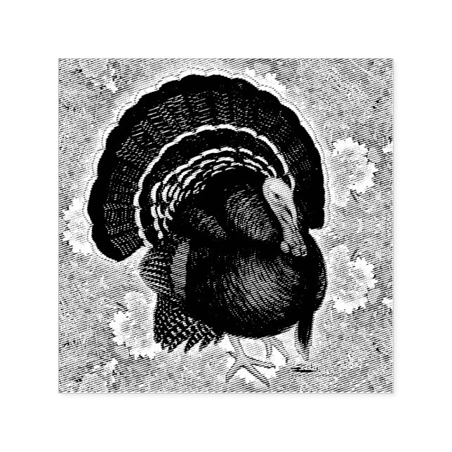 Turkey On the Greens Self-inking Stamp (Design)