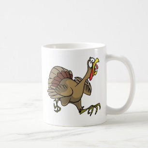 TURKEY ON THE RUN COFFEE MUG
