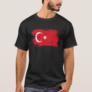 Turkey Outfit Turkey Flag Symbol I Love Turkey T-Shirt