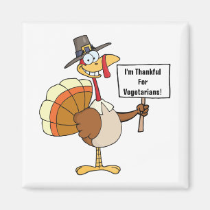 Turkey Pilgrim Sign Magnet