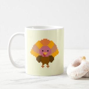 Turkey - Pixel Art Coffee Mug