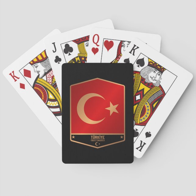 Turkey Playing Cards (Back)