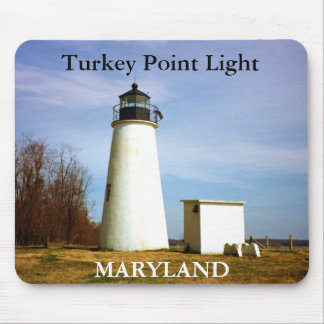 Turkey Point Light, Maryland Mousepad