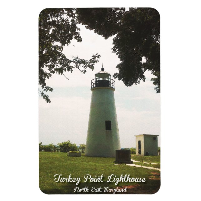 Turkey Point Lighthouse Magnet (Vertical)