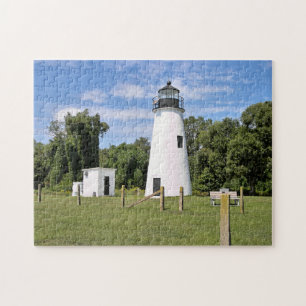 Turkey Point Lighthouse, Maryland Jigsaw Puzzle