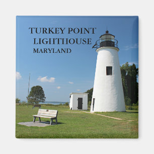 Turkey Point Lighthouse, Maryland Magnet
