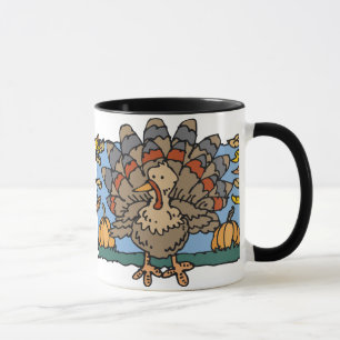 Turkey Pumpkins Mug