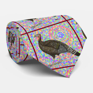 Turkey Rainbow Tie