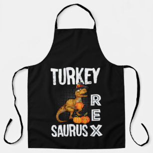 Turkey Rex Saurus – Thanksgiving Dinosaur Apron