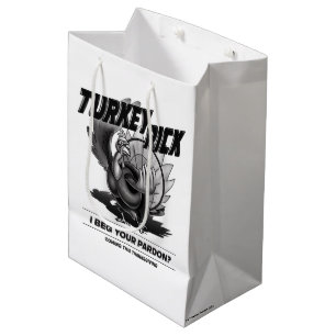 Turkey Rick "I Beg Your Pardon?" Medium Gift Bag