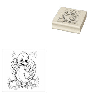 Turkey rubber stamp