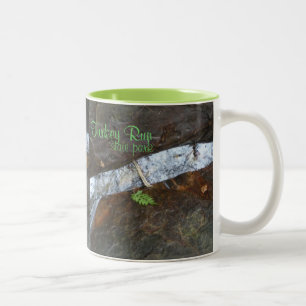Turkey Run state park Two-Tone Coffee Mug