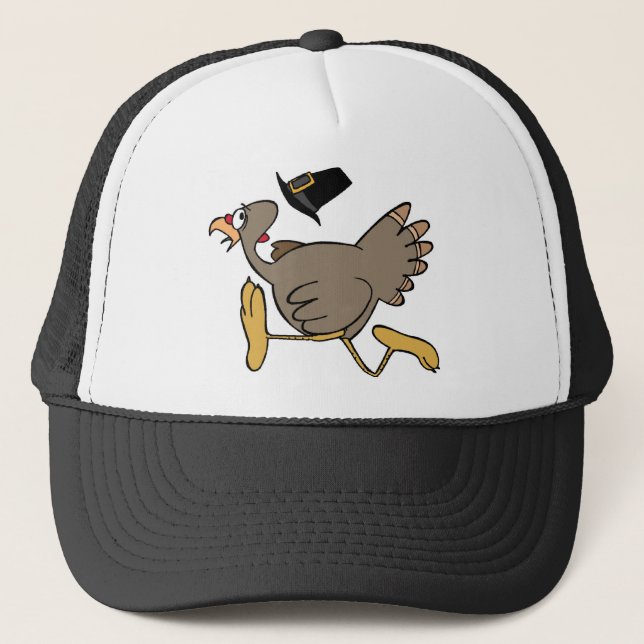 Turkey run trucker hat (Front)