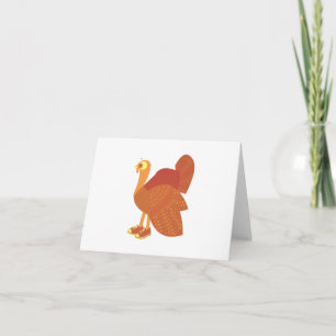 Turkey Runner Holiday Card