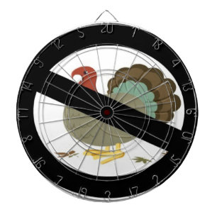 Turkey shoot dartboard