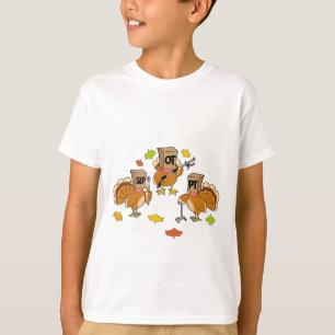 Turkey Squad Slp Ot Pt Therapy Team Fall Thanksgiv T-Shirt