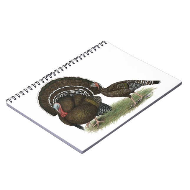Turkey Standard Bronze Notebook (Left Side)