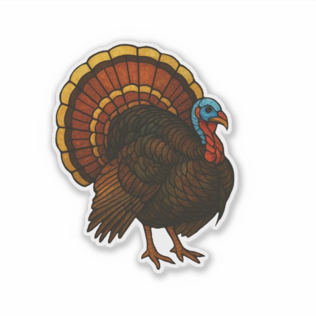 Turkey Sticker (Front)