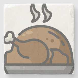turkey stone coaster