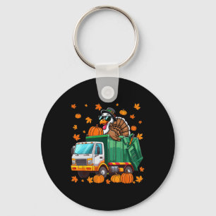 Turkey Sungles Driving Garge Truck Thanksgiving Dr Key Ring