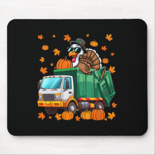 Turkey Sungles Driving Garge Truck Thanksgiving Dr Mouse Pad