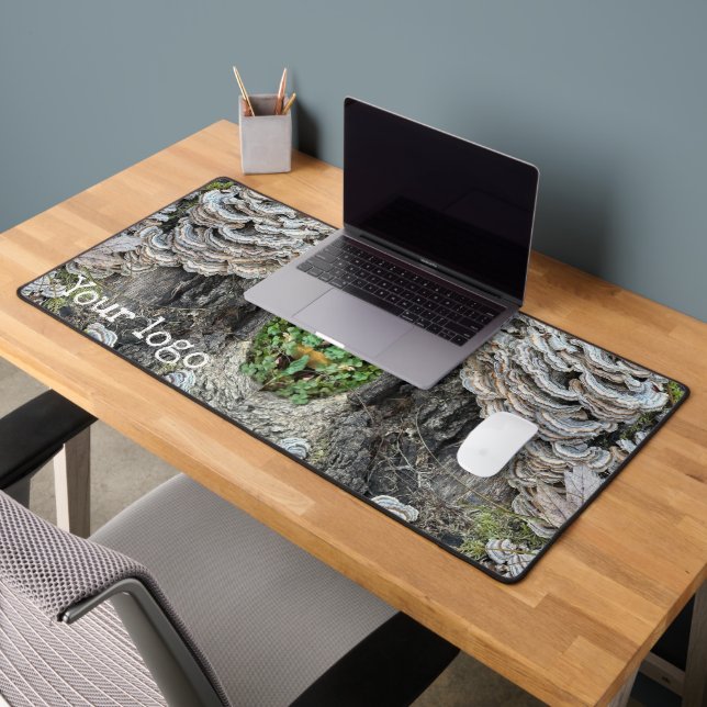 "Turkey Tail Mushrooms"  Desk Mat (Office 2)
