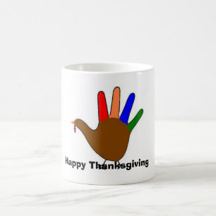 turkey, Thanksgiving Coffee Mug