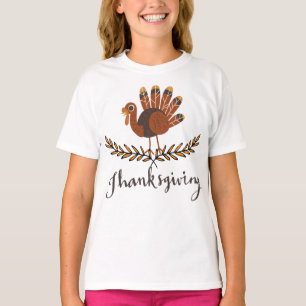 Turkey Thanksgiving T-Shirt – Fun & Festive Design