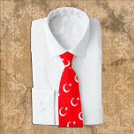 Turkey Ties, fashion Turkish Flag, business Tie<br><div class="desc">Neck Tie: Patriotic Turkish Flag fashion and Turkey business design - love my country,  office wear,  travel,  national patriots / sports fan</div>