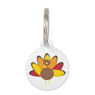 Turkey Time Pet Tag