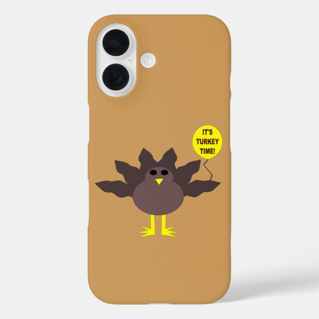 Turkey Time Thanksgiving Case-Mate iPhone Case (Back)