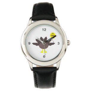 Turkey Time Thanksgiving Kids Watch with Numbers