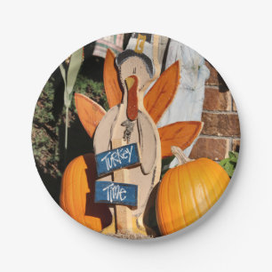 Turkey timer paper plate