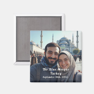 Turkey Travel Custom Photo Souvenir Magnet