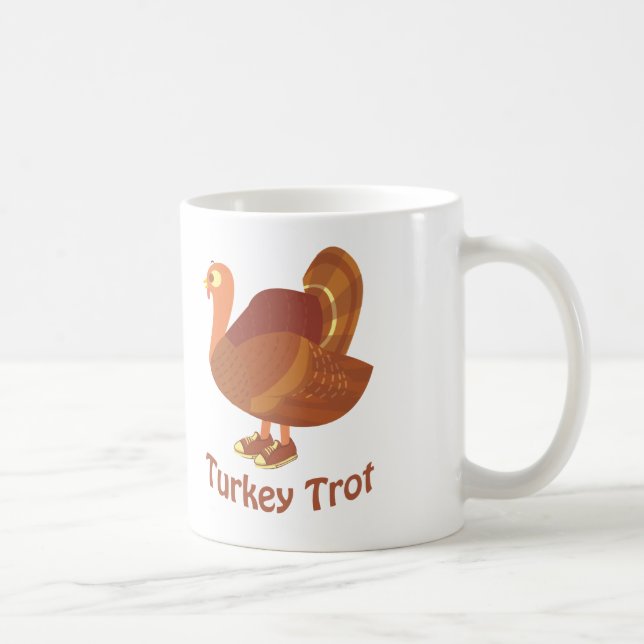 Turkey trot coffee mug (Right)