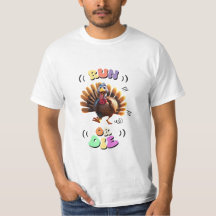 Turkey Trot Funny Run Happy Thanksgiving