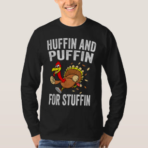 Turkey Trot Kids Thanksgiving Turkey Running Costu T-Shirt