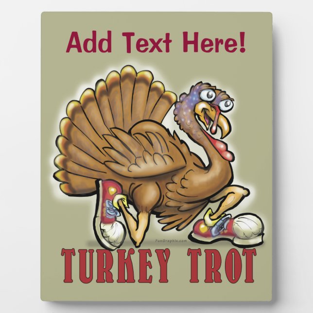 Turkey Trot Plaque (Front)